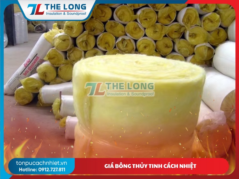 Giá bông thủy tinh cách nhiệt