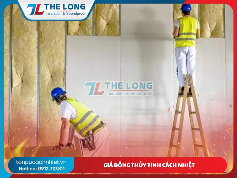 Giá bông thủy tinh cách nhiệt