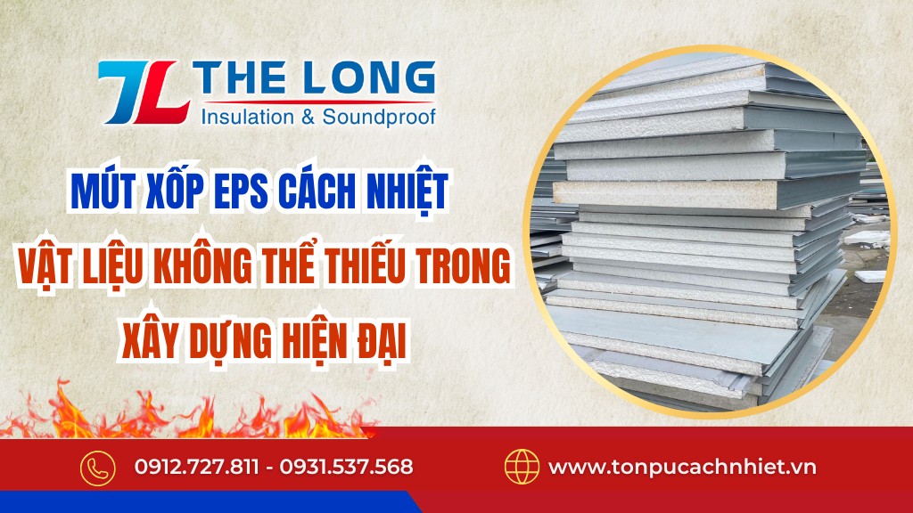 Mút xốp EPS cách nhiệt