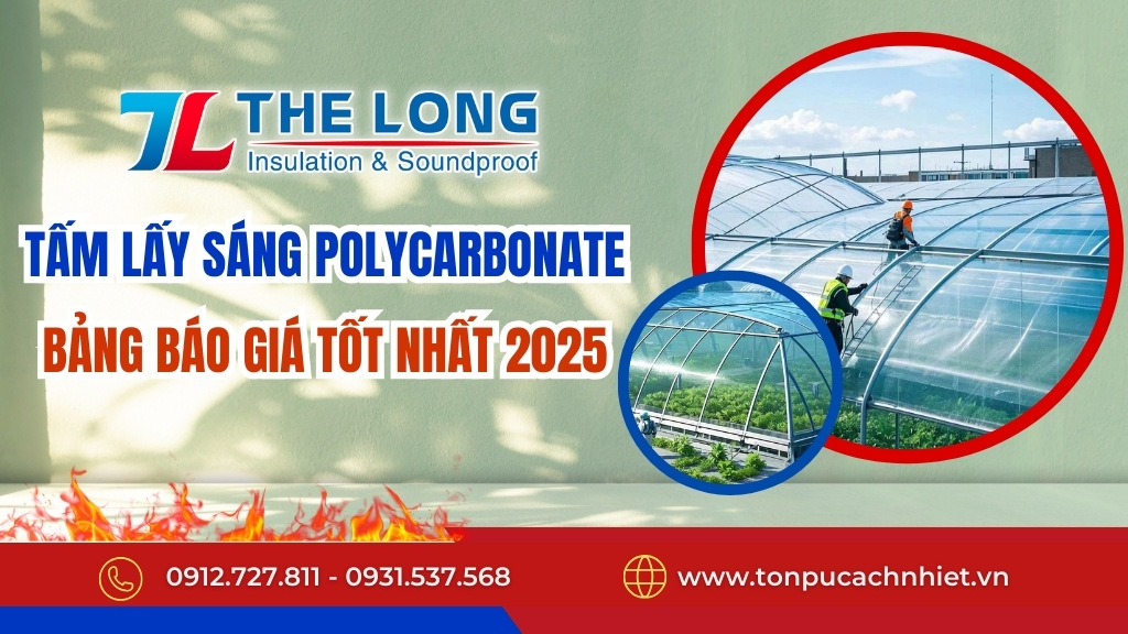 Tấm lấy sáng Polycarbonate