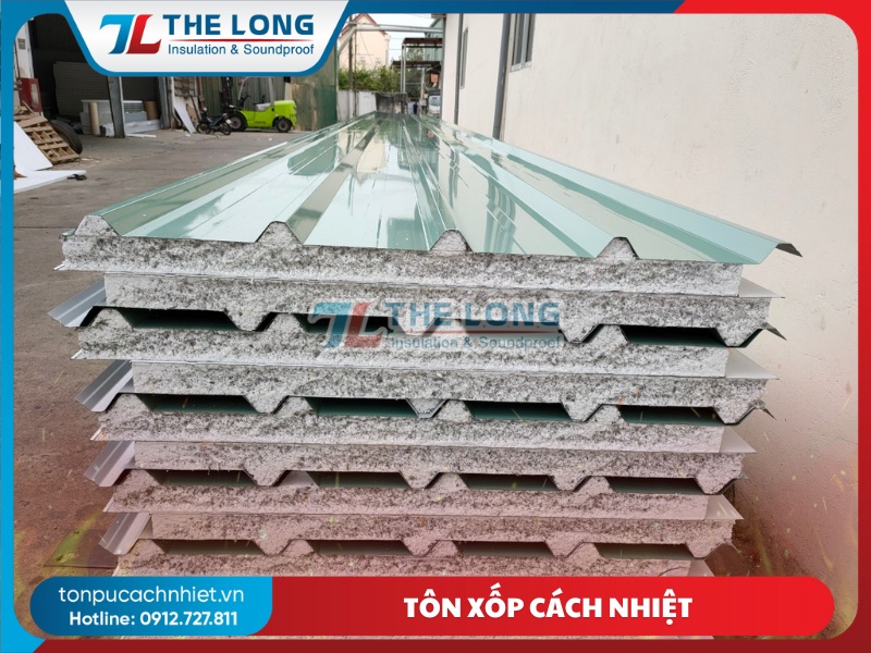 Báo giá tôn xốp cách nhiệt
