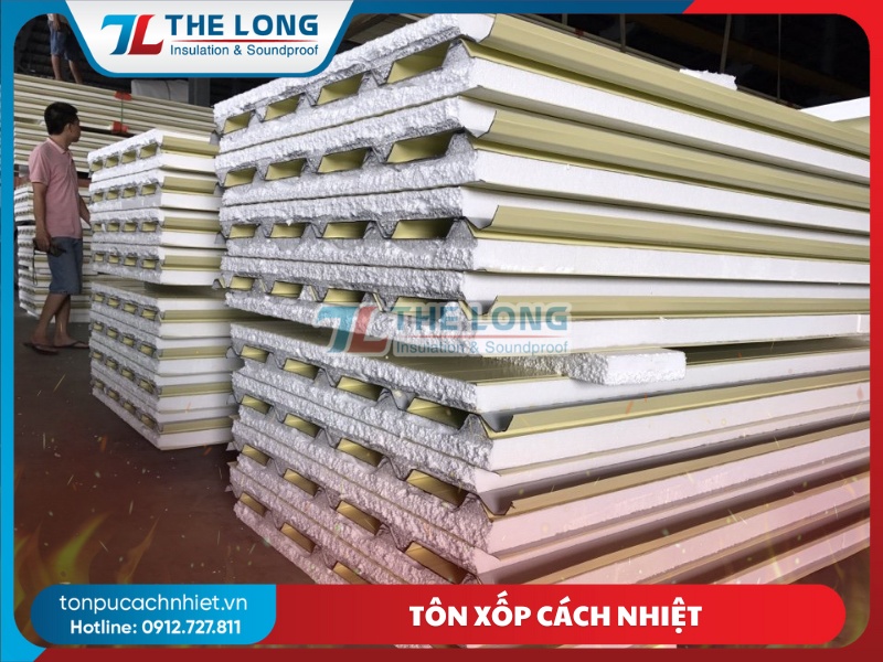 Báo giá tôn xốp cách nhiệt