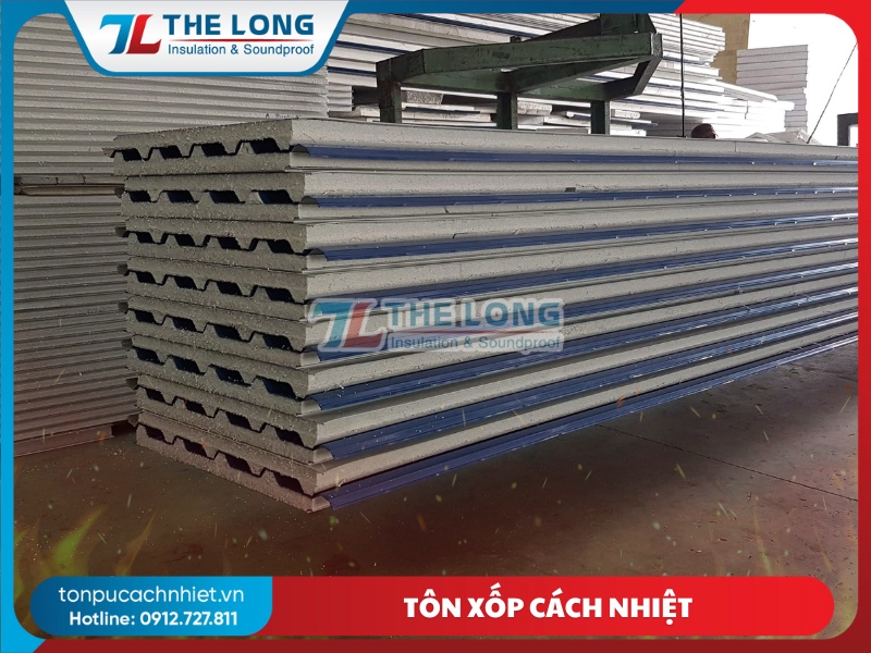 Báo giá tôn xốp cách nhiệt