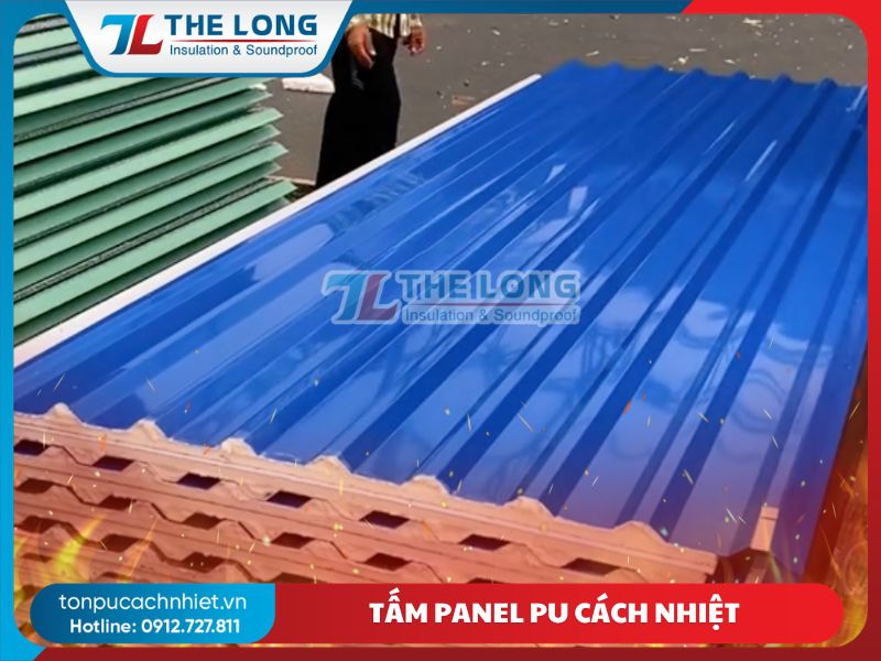 Panel PU làm trần chống nóng